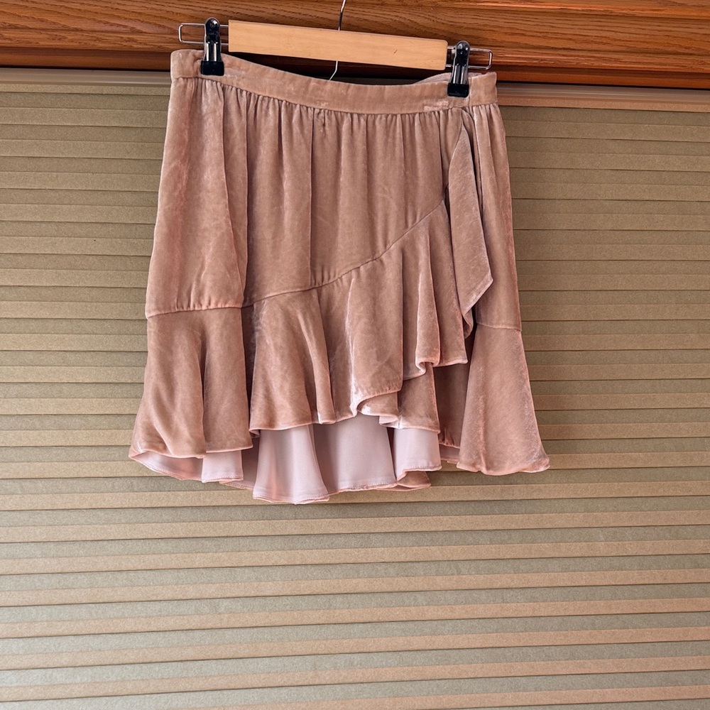Milly Tan Mini Skirt